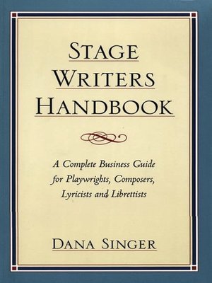 cover image of Stage Writers Handbook